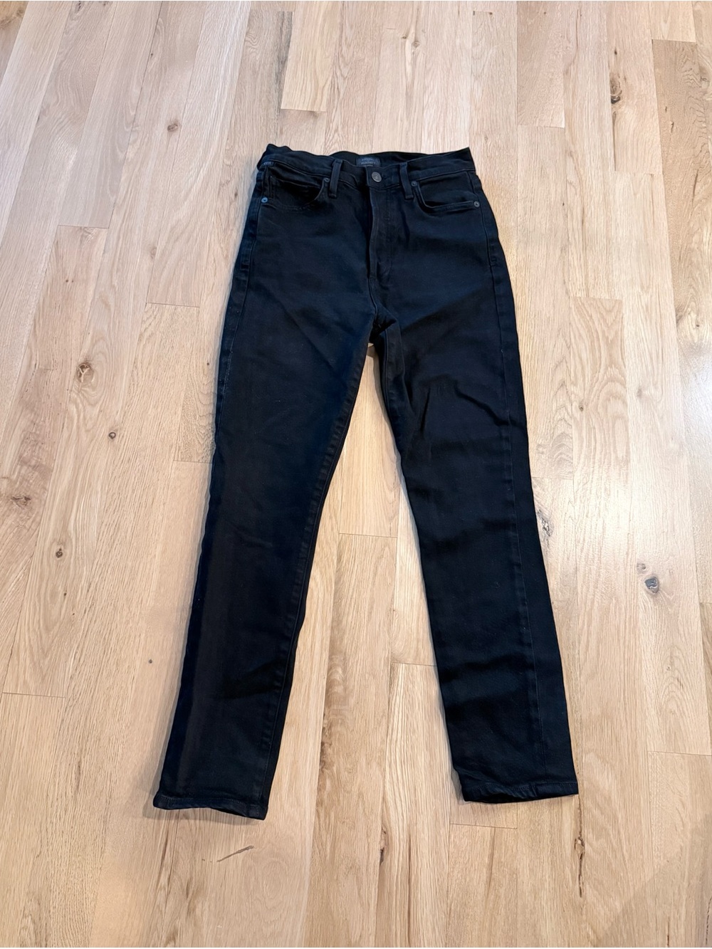 Citizens of humanity black high rise jeans
